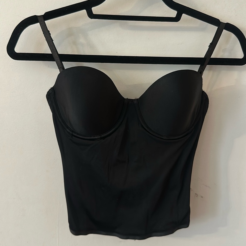 Vera Wang Black Corset